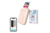Drukarka - Liene Przenośna drukarka fotograficzna Pearl 2x3" (Pink) - KW001-65023