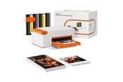 Drukarka - Liene Przenośna drukarka fotograficzna Amber M110 4x6" z 60 arkuszami papieru fotograficznego 4x6" - LA002-65006