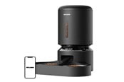 Koty - Petlibro PETLIBRO Granary dozownik karmy dla zwierząt 5L z podwójną miską (Black) - PL-AF006-33B