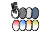 Telefon - Inne akcesoria - Neewer Zestaw filtrów do smartfona 58mm - B0BHSM2D4P