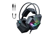 Słuchawki, zestaw słuchawkowy - ONIKUMA X20 słuchawki gamingowe (Black) - X20 Black (N)