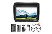 Akcesoria do aparatu i obiektywu - Neewer NEEWER F100 Monitor podglądowy + ładowarka USB + zestaw baterii - F100