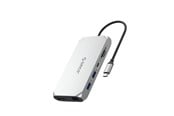 USB hub - ORICO XCR 12in1 USB-C Docking Station USB hub - Srebrny - XCR-X33-SV-BP