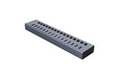 USB hub - ORICO BT2U3-16AB Hub 16x USB-A 3.0 with switches - gray USB hub - 16 - USB 3.0 - Szary - BT2U3-16AB-EU-GY-BP-HU