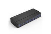 USB hub - ORICO Hub Orico H7928-U3-V1 7x USB-A 3.0 - black USB hub - 7 - USB 3.0 - Czarny - H7928-U3-V1-EU-BK-BP-HU