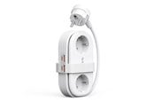 Kabel zasilajacy (zewnetrzny) - ORICO AP3 65W GaN 6in1 Power Strip 2x AC + 2x USB-A + 2x USB-C - White - AP3-2A2U2C-65-EU-WH-EP-HU