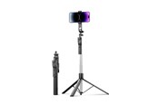 Telefon - Inne akcesoria - ORICO Selfie stick Orico SPM190 tripod 1/4" for phone camera with 360 degree rotation Bluetooth 5.2 - black - SPM190-BK-BP-HU
