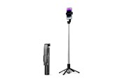 Telefon - Inne akcesoria - ORICO Selfie stick Orico SPN100 1/4" tripod for phone camera with 360 degree rotation Bluetooth 5.2 - black - SPN100-BK-BP-HU
