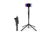 Telefon - Inne akcesoria - ORICO Selfie stick Orico SPN185 1/4" tripod for phone camera with 360 degree rotation Bluetooth 5.2 - black - SPN185-BK-BP-HU