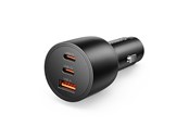 Telefon - Adapter i Ładowarka - ORICO PowerLink 165W USB-A + 2x USB-C Car Charger - Black - PL-165-1A2C-BK-EP-HU