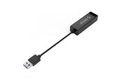 Kabel sieciowy - ORICO UTJ-U3 1 Gigabit USB-A 3.0 External Network Card - Black - UTJ-U3-BK-BP-HU