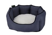 Psy - Nobby ECO Komfort seng oval ESAT 86 cm Mørkegrå - L61845