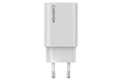 Telefon - Adapter i Ładowarka - Canyon OnCharge 30CL 30W USB-C PD Ładowarka, Biały - CNE-CHA30CLW
