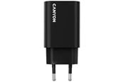 Telefon - Adapter i Ładowarka - Canyon OnCharge 30W USB-C PD Ładowarka, Czarny - CNE-CHA30CLB