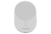 Telefon - Adapter i Ładowarka - Canyon OnGrip 105 15W Qi2 Ładowarka samochodowa, Biały - CNS-CCH105W