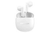 Sluchawki, zestaw sluchawkowy - Canyon OnGo 13 TWS Słuchawki douszne Bluetooth 5.4, Biały - CNS-TWS13W