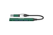 USB hub - Canyon DS-02 hub USB-A/C 4-w-1, zielony USB hub - CNS-TDS02GR