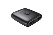 Kabel wyświetlacza - ORICO AS2-A1 HDMI Adapter Bi-directional Splitter - Black - HS2-A1-BK-EP-HU