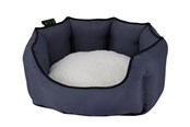 Psy - Nobby ECO Komfort seng oval ESAT 45 cm Mørkegrå - L61842