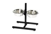 Psy - Nobby Foderstander m/2 skåle justerbar 2.5 L - L72833