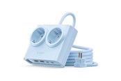 Kabel zasilający (zewnętrzny) - ORICO PDC25 25W 6in1 Power Strip 2x AC + 2x USB-A + 2x USB-C - Blue - PDC25-2A2U2C-EU-BL-EP-HU