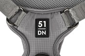 Psy - 51 Degrees North 51 - Wanderful - H Harness - Trail - Light Grey - 51AWFHT104