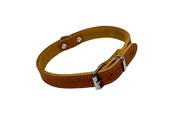 Psy - Nobby Halsbånd TABIL 45 cm (35-40 cm) 18 mm Cognac - L80922-98