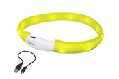 Psy - Nobby LED halsbånd bred VISIBLE M Gul - L77035
