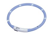 Psy - Nobby LED halsbånd Puppy lyseblå Ø 45 cm - L77033