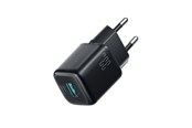 Telefon - Adapter i Ładowarka - Joyroom JR-TG7 33W USB-A + USB-C Wall Charger - Black - JR-TG7 black