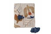 Dekoracje - Bloomingville Anniversary throw blanket - 82063100