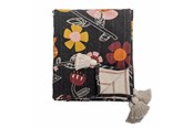 Dekoracje - Bloomingville 82063138 throw blanket - 82063138