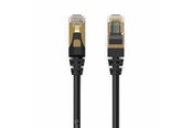 Kabel sieciowy - ORICO PUG-C7 CAT7 10Gbps RJ45 Ethernet Network Cable Internet LAN Round 10m - Black - PUG-C7-100-BK-EP-HU