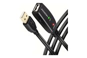Kabel USB - AXAGON - kabel przedłużający USB - USB do USB - 15 m - ADR-215