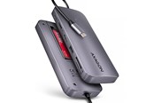 USB hub - AXAGON HMC-6GM2 hub USB 10Gbps USB-A USB-C HDMI M.2 SD/mSD PD 100W USB-C USB hub - HMC-6GM2