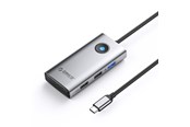 USB hub - ORICO PW11-5P USB-C Hub Docking Station 1x USB-A 3.0 + 2x USB-A 2.0 + 1x USB-C PD + 1x HDMI - Gray USB hub - USB 3.0 - Szary - T5-SV-EP-HU