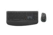 Klawiatura - Logitech Signature Comfort Plus Combo MK880 for Business (Graphite) - Zestaw klawiatura i mysz - Niemcy - Szary - 920-014047