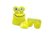 Psy - Tearrible Aktivitets bamse Tiny Gul- m/piv 14 cm. - 867761000409