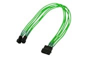 Kabel zasilajacy (wewnetrzny) - Nanoxia - fan power adapter - 3 PIN internal power to 4 pin internal power (fan only) - 30 cm - NX42A30NG
