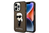 Telefon - Pokrowiec i etui - Karl Lagerfeld KLHCP14LHNIKTCK iPhone 14 Pro 6.1" black/black hardcase Ikonik - 3666339087067