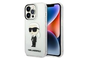 Telefon - Pokrowiec i etui - Karl Lagerfeld Ikonik Karl case for iPhone 14 Pro - transparent - 3666339087104