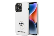 Telefon - Pokrowiec i etui - Karl Lagerfeld KLHCP14LSNCHBCH iPhone 14 Pro 6.1" hardcase white/white Silicone Choupette - 3666339086787