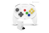 Akcesoria dla graczy - Hyperkin Admiral Premium (White) - Wireless Controller - Nintendo 64 - 0810007710655