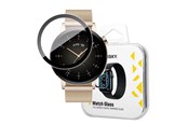 Telefon - szklo ochronne - Wozinsky Watch Glass szkło hybrydowe do Huawei Watch GT 3 46 mm czarne - 5907769310096