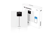 Sport i fitness - Wozinsky WIWL-180 Inteligentna waga łazienkowa Bluetooth - White - 5907769388026
