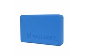 Sport i fitness - Wozinsky WKDJ-B1 kostka do jogi do Pilates i ćwiczeń rozciągających - niebieska - 5907769384455