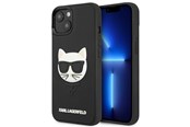 Telefon - Pokrowiec i etui - Karl Lagerfeld 3D Rubber Choupette Case for iPhone 13 mini - Black - 3666339028138