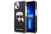 Telefon - Pokrowiec i etui - Karl Lagerfeld Iconik Karl Case for iPhone 13 mini - Black - 3666339048402