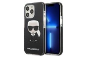 Telefon - Pokrowiec i etui - Karl Lagerfeld Iconik Karl Case for iPhone 13 Pro / iPhone 13 - Black - 3666339048426