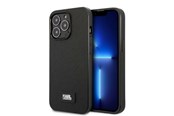Telefon - Pokrowiec i etui - Karl Lagerfeld KLHCP13LSFMP2K iPhone 13 Pro / 13 6.1" hardcase black/black Saffiano Plaque - 3666339048945